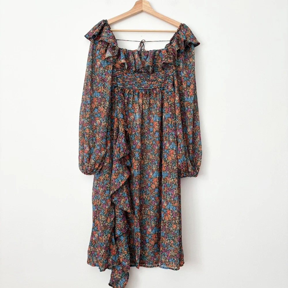 For love & lemons Brittany ditsy midi dress - Picture 4 of 8